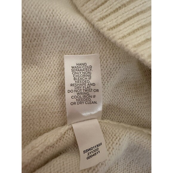 J. Jill Ombre Fair Isle Mock Neck Cotton Blend Sweater Size MEDIUM‎ PETITE - Picture 7 of 9